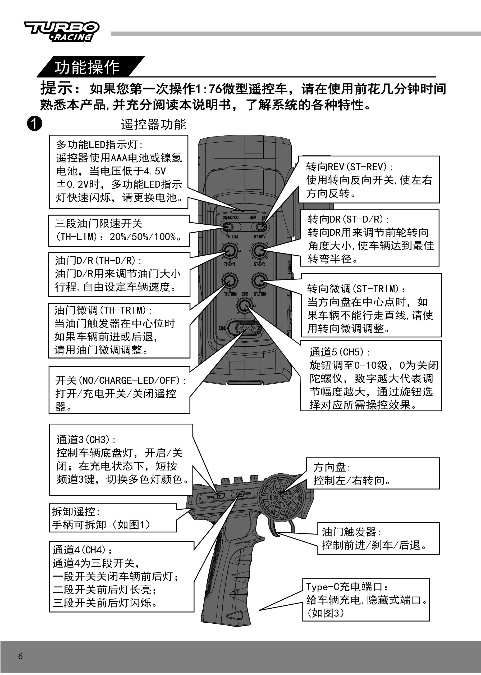 C66-漂移车说明书