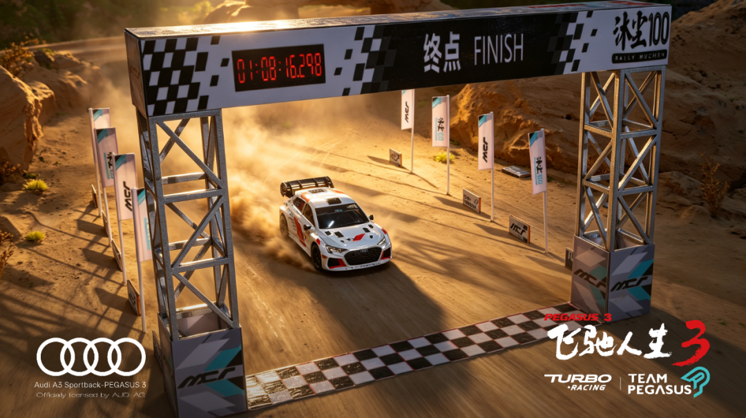 终于来了！TURBO RACING×飞驰人生3×奥迪A3 独家正版双授权1:43 RC 预售开启！